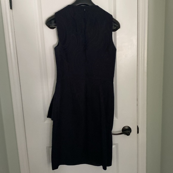 Michael Kors black shift dress with peplum. - Picture 6 of 6